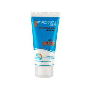 کرم ضد آفتاب SPF35 هیدرودرم مناسب آقایان