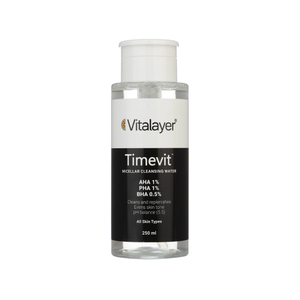 میسلار واتر ویتالیر مدل Timevit مناسب انواع پوست