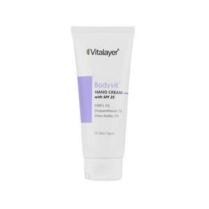 کرم مرطوب کننده دست SPF25 ویتالیر مدل Bodyvit