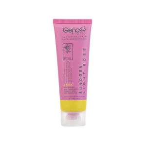 کرم ضد آفتاب رنگی SPF50 ژنوبایوتیک مدل Sunogen مناسب پوست چرب و مختلط 50 میل