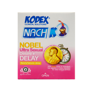کاندوم تاخیری کدکس Nobel Ultra sexual بسته 3 عددی