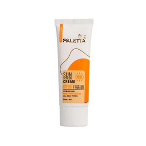 کرم ضد آفتاب بی رنگ پالتا SPF50 مدل High Protection ‌مناسب انواع پوست50میل