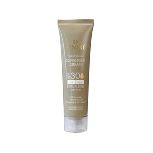 کرم ضد آفتاب رنگی SPF30 سینره مناسب انواع پوست 50میل