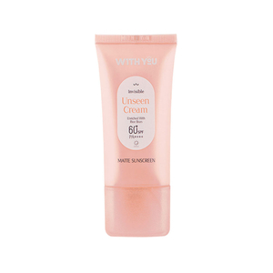 ضد آفتاب کرمی بی رنگ spf 60 ویت یو50میل