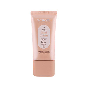 کرم ضد آفتاب رنگی SPF60 ویت یو50میل