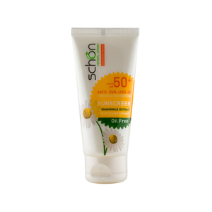 کرم ضد آفتاب بی رنگ SPF50 شون مناسب پوست چرب