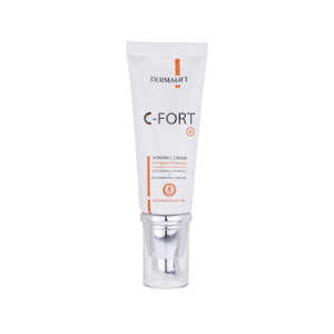 کرم ویتامین C درمالیفت مدل C Fort مناسب پوست چرب و جوش دار