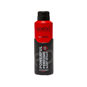 اسپری بدن مردانه آدرویت مدل RED CARBON
