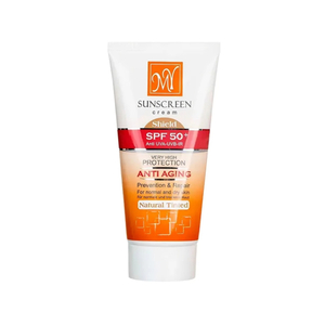 کرم ضد آفتاب ضد چروک رنگی SPF50 مای
