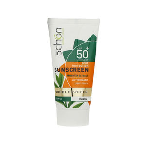 کرم ضد آفتاب SPF50 شون مدل Double Shield مناسب پوست چرب