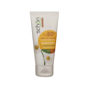 کرم ضد آفتاب رنگ طبیعی SPF50 شون مناسب پوست چرب