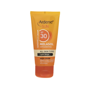 کرم ضد آفتاب و ضد لک رنگی SPF30 آردن سان مناسب انواع پوست مدل Melasol