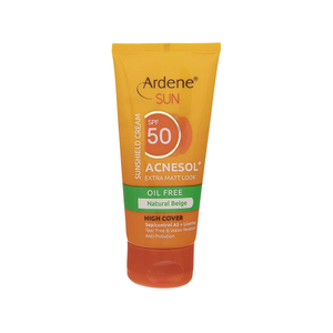 کرم ضد آفتاب رنگی SPF50 آردن مدل Acnesol مناسب پوست چرب