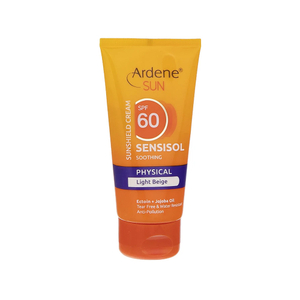 کرم ضد آفتاب رنگی SPF60 فیزیکال آردن مدل Sensisol مناسب پوست حساس