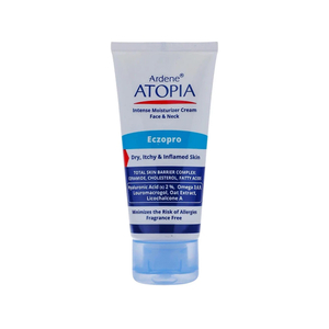 کرم مرطوب کننده صورت و گردن آردن اتوپیا مدل Eczopro مناسب پوست خیلی خشک