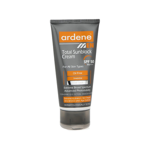 کرم ضد آفتاب آقایان SPF50 آردن مناسب انواع پوست