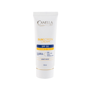 کرم ضد آفتاب رنگی SPF50 کنلامکس مناسب پوست چرب و مختلط