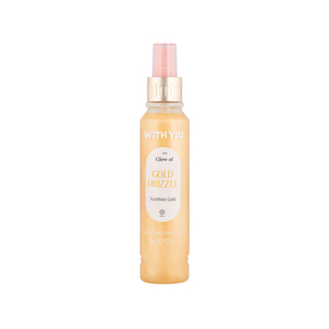 بادی اسپلش زنانه شاین دار ویت یو مدل Gold Drizzle حجم150میل