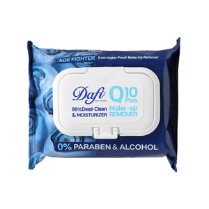دستمال مرطوب پاک کننده آرایش دافی حاوی Q10 مدل Age Fighter