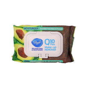 دستمال مرطوب پاک کننده آرایش دافی حاوی Q10 مدل Moisturizer