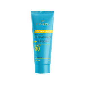 کرم ضد آفتاب مینرال رنگی SPF30 سینره مناسب پوست حساس