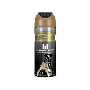 اسپری دئودورانت زنانه پلی هات مومنت مدل Lady Gaga Fame Black