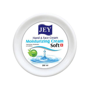 کرم مرطوب کننده دست و صورت جی مدل Soft مناسب انواع پوست 200میل
