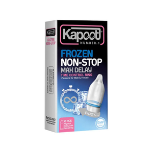 کاندوم تأخیری کاپوت مدل Frozen Non Stop بسته 10عددی