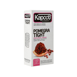 کاندوم کاپوت مدل Pomegra Tight بسته 12عددی