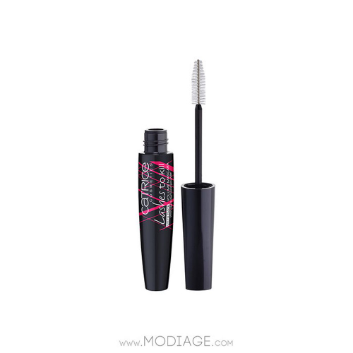 ریمل حجم دهنده مژه الترا بلک کاتریس_Catrice Lashes To Kill Ultra Black Volume Mascara