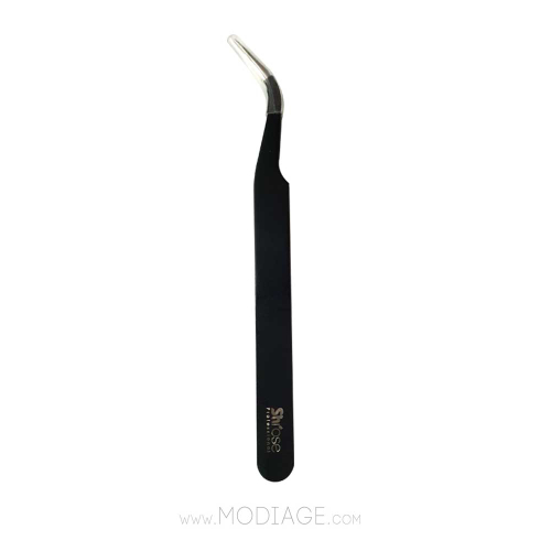 پنس حرفه ای سر کج مخصوص مژه شی رز Sh-Rose