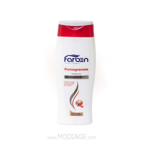 شامپو انار موهای رنگ شده فاربن Farben