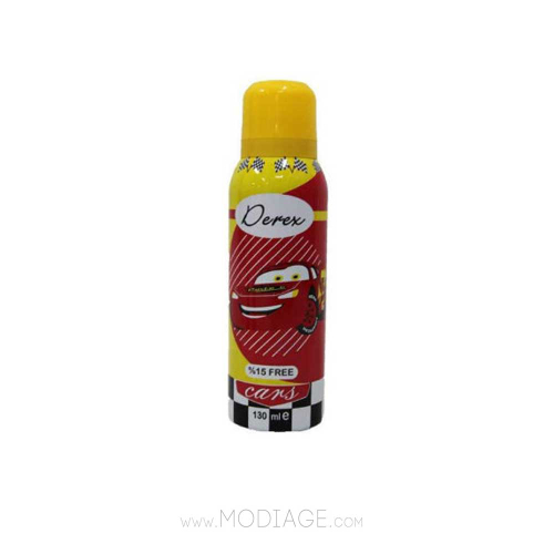 اسپری بدن کودک پسرانه Cars دریکس Derex