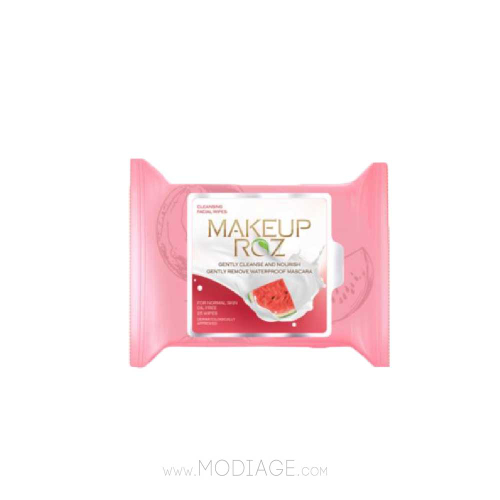 دستمال مرطوب آرایشی هندوانه میکاپ رز MakeUp Roz