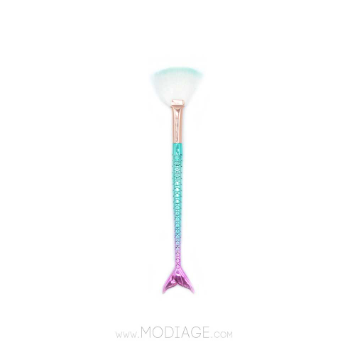براش رژلب ماهی سبز سرخابی متالیک مدیاژ Modiage