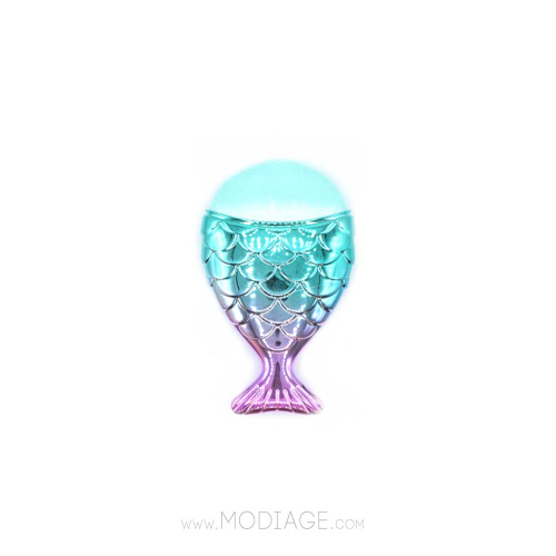 براش کانتور طرح ماهی سبز سرخابی متالیک مدیاژ Modiage