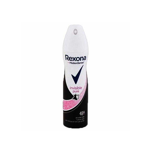 اسپری ضد تعریق زنانه Invisible Pureرکسونا Rexona
