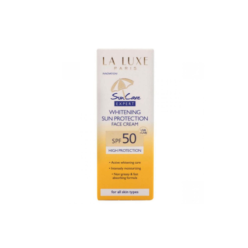 کرم ضد آفتاب روشن کننده پوست SPF50 لالوکس La Luxe