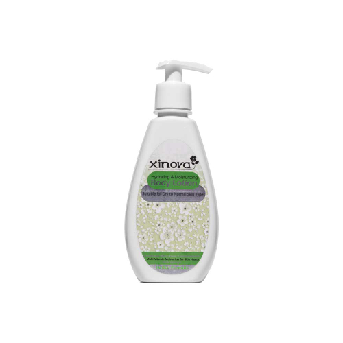 لوسیون آبرسان و مرطوب کننده بدن پوست خشک تا معمولی ژینووا Xinova