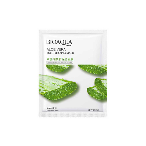 ماسک صورت ورقه ای آلوئه ورا بیواکوا BIOAQUA