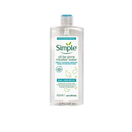 میسلار واتر مناسب پوست چرب سیمپل Simple