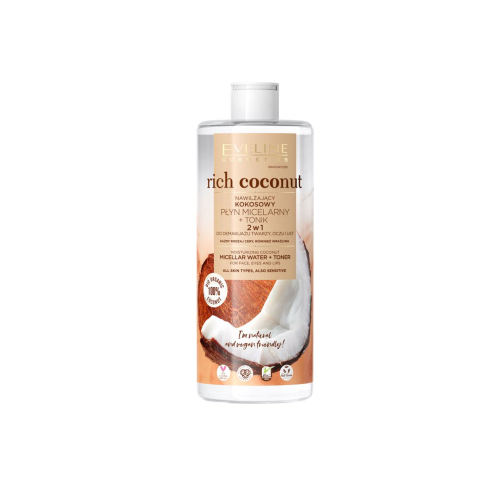 میسلار واتر و تونر Rich Coconut اولاین EVELINE