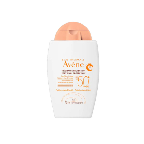 فلوئید ضد آفتاب معدنی رنگی SPF50 اون AVENE