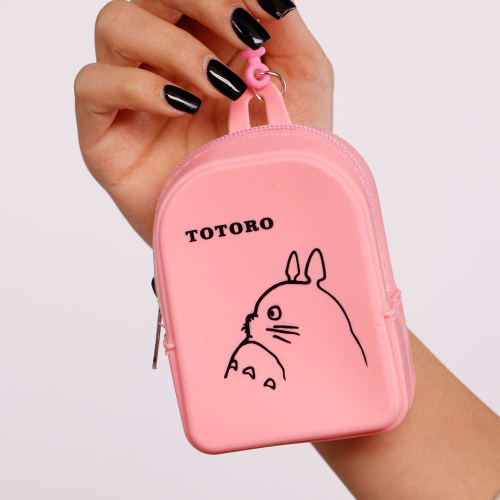 کیف سیلیکونی TOTORO صورتی مدیسوری MODISSORY