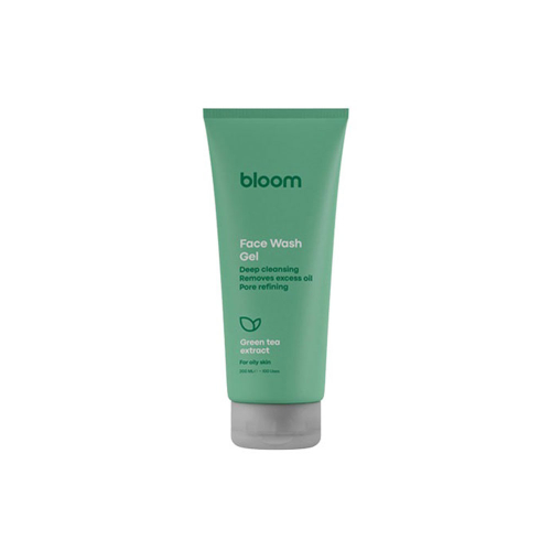 ژل شستشوی صورت پوست چرب چای سبز بلوم BLOOM