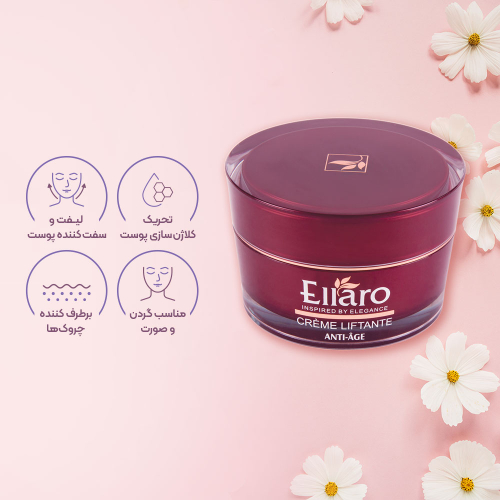 کرم ضد چروک ایج ریکاوری الارو ELLARO