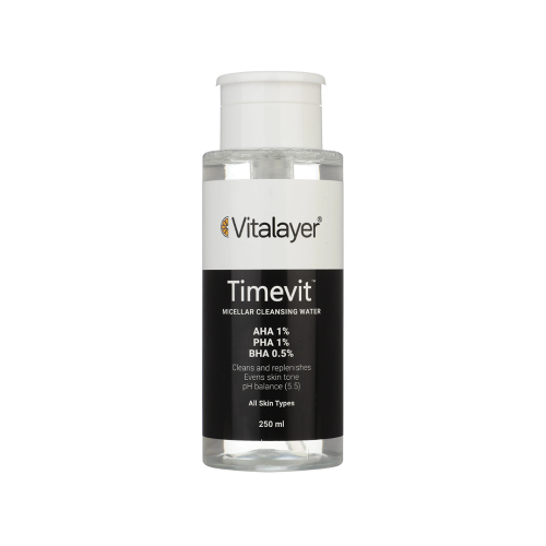 میسلار واتر ویتالیر مدل Timevit مناسب انواع پوست