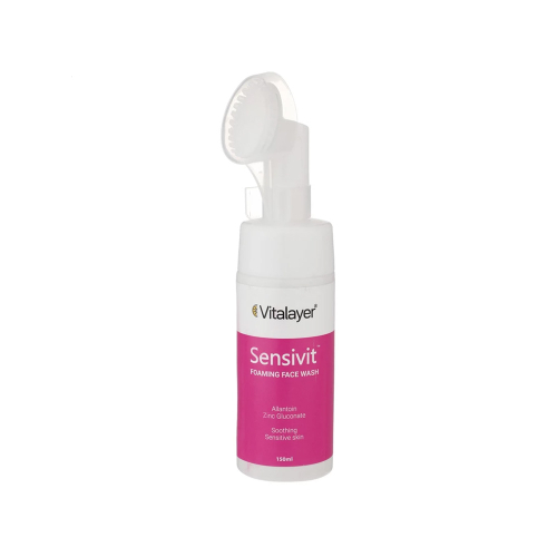 فوم شستشوی صورت ویتالیر مدل Sensivit مناسب پوست حساس