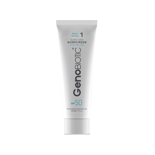 کرم ضد آفتاب بی‌رنگ Spf50 ژنوبایوتیک مدل Sunogen