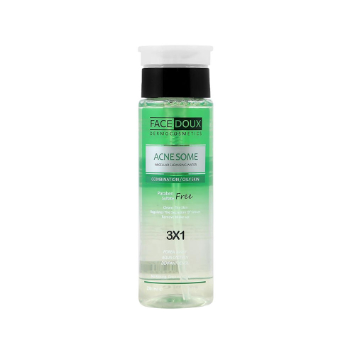 میسلار واتر آکنه زوم فیس دوکس مناسب پوست چرب